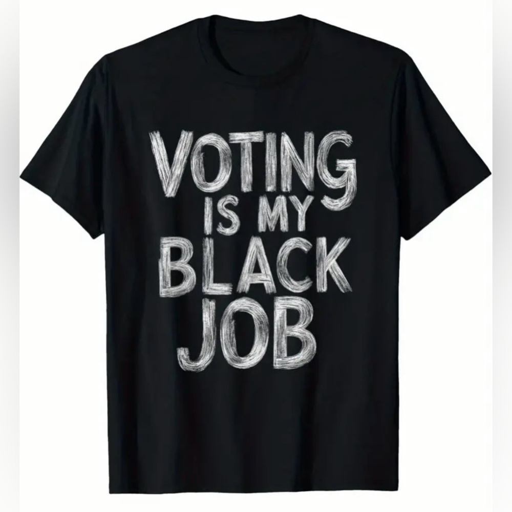 NEW! Graphic VOTE  2024 short sleeves T-shirt, size Large…